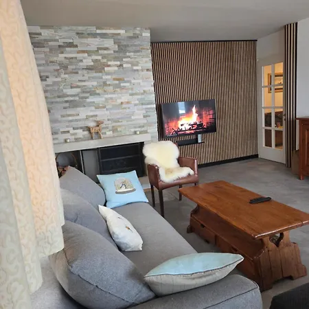 Centre Crans-montana, Balcon Plein Sud, Vue Alpes, Parking Prive Lejlighed