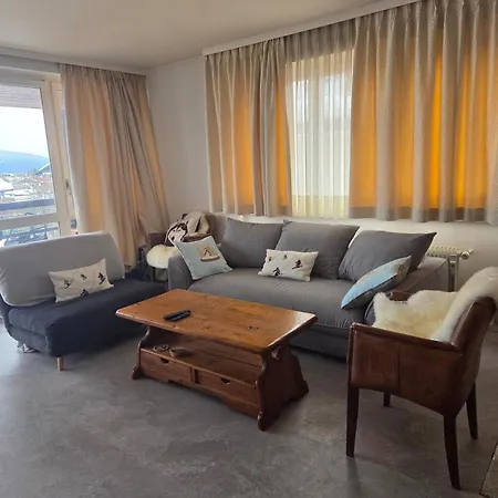 Apartmán Centre Crans-montana, Balcon Plein Sud, Vue Alpes, Parking Prive