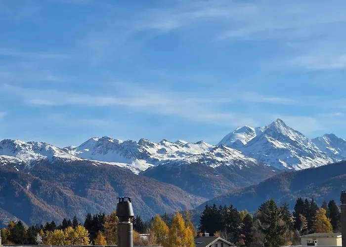 Centre Crans-montana, Balcon Plein Sud, Vue Alpes, Parking Prive