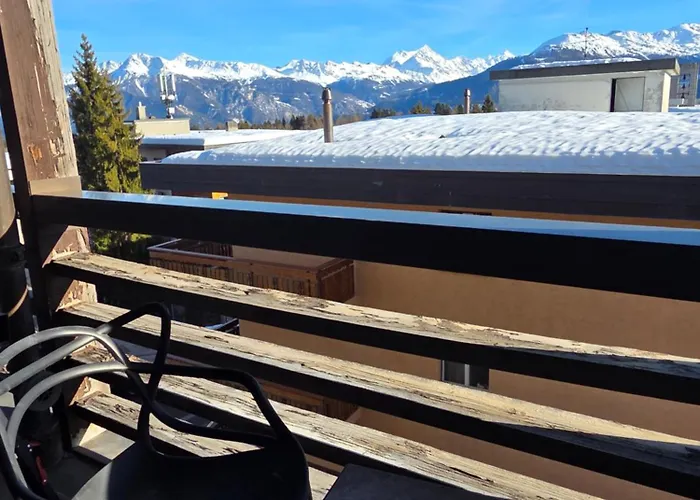 Lejlighed Centre Crans-montana, Balcon Plein Sud, Vue Alpes, Parking Prive Crans-Montana