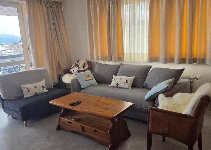 Lejlighed Centre Crans-montana, Balcon Plein Sud, Vue Alpes, Parking Prive